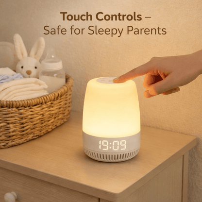 Experience faster, longer baby sleep with Holomas gentle white noise machine