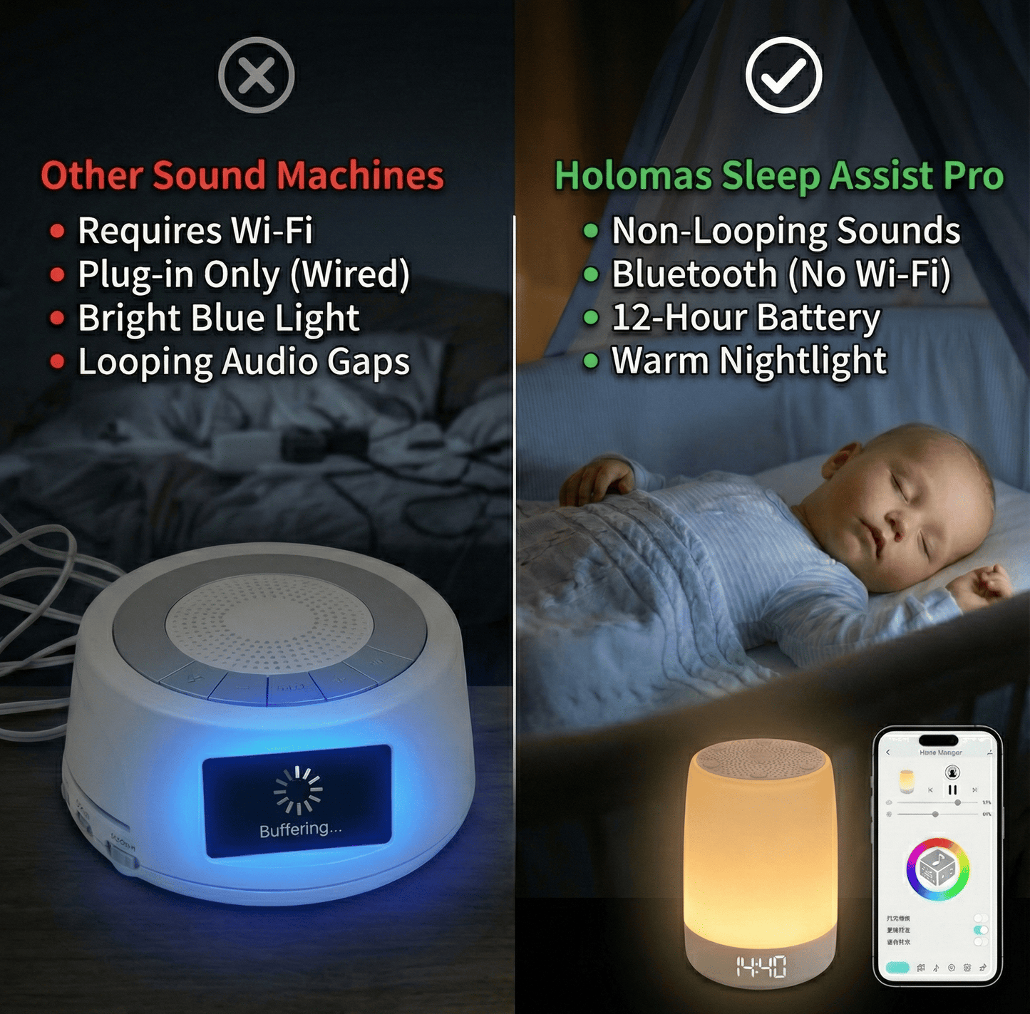 Holomas Sleep Assist Pro